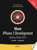 Cover of More iPhone 3 Development