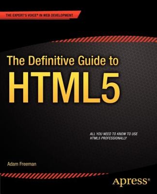 Cover of The Definitive Guide To Html5
