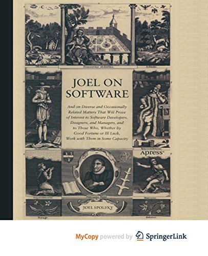 Cover of Joel on Software