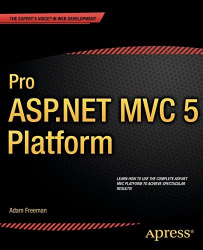 Cover of Pro ASP.NET MVC 5 Platform