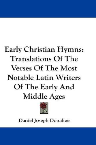 Cover of Early Christian Hymns