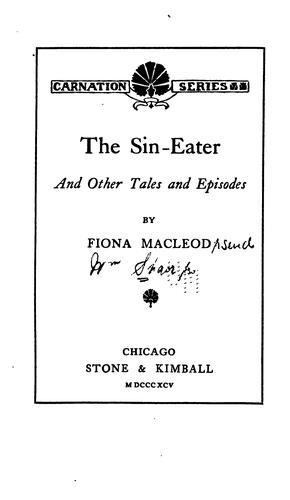 Cover of The Sin-Eater And Other Tales And Episodes