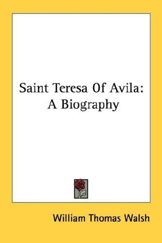 Cover of Saint Teresa of Avila