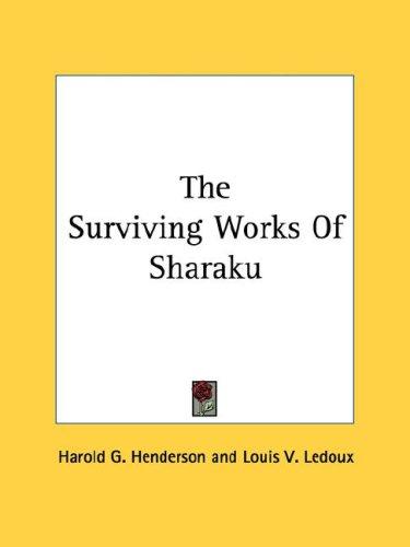 Cover of The Surviving Works Of Sharaku