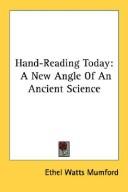 Cover of Hand-Reading Today