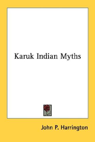 Cover of Karuk Indian Myths
