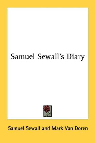 Cover of Samuel Sewall's diary