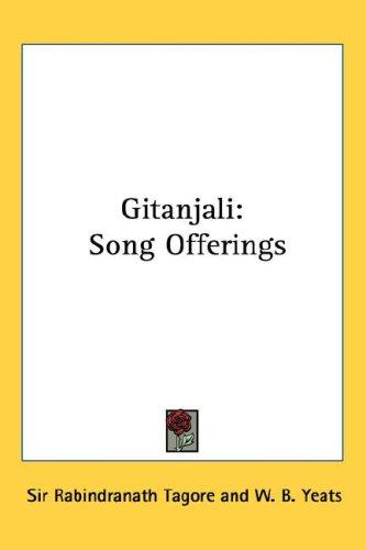 Cover of Gitanjali: Song Offerings