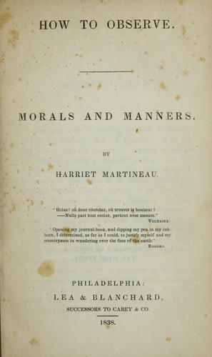 Cover of How to observe