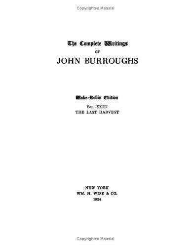 Cover of The Last Harvest