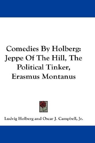 Cover of Comedies by Holberg