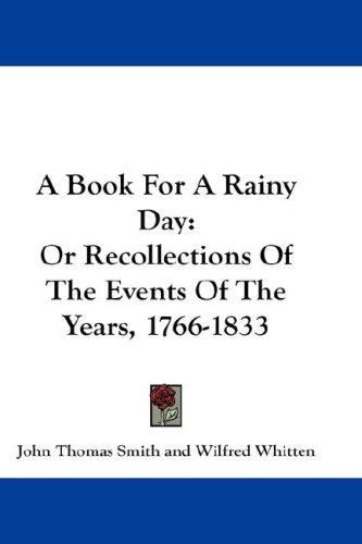 Cover of A book for a rainy day