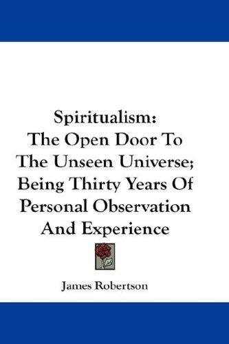 Cover of Spiritualism