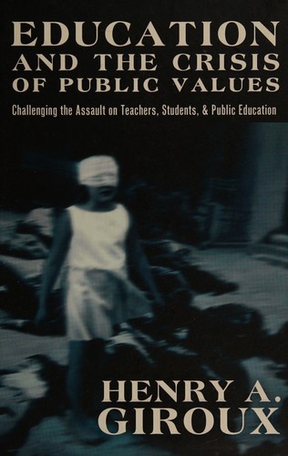 Cover of Education and the crisis of public values