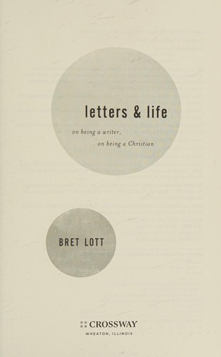 Cover of Letters and Life