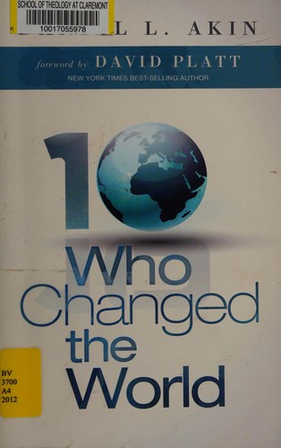 Cover of 10 who changed the world