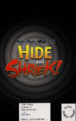 Cover of Hide and shriek!