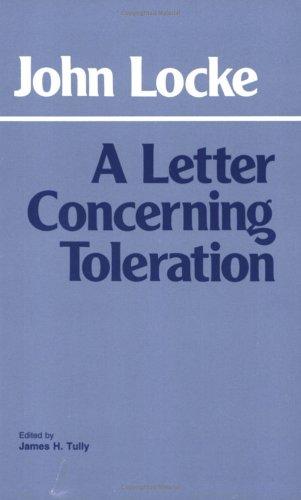 Cover of A Letter Concerning Toleration