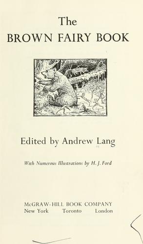 Cover of The Brown Fairy Book