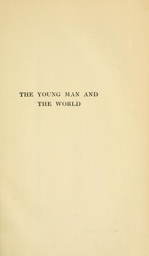 Cover of The young man and the world