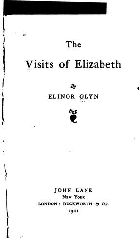 Cover of The Visits Of Elizabeth