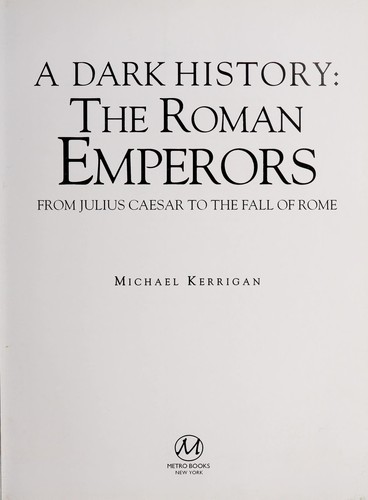 Cover of A dark history