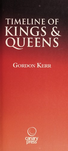 Cover of Timeline of kings and queens