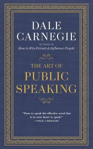Cover of The Art of Public Speaking