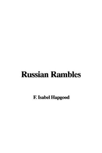 Cover of Russian Rambles