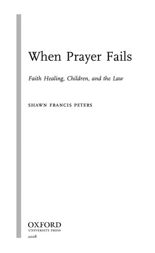 Cover of When prayer fails