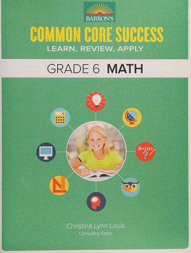 Cover of Common Core Success Grade 6 Math