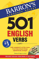 Cover of 501 English Verbs