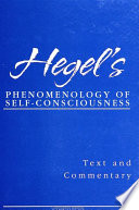 Cover of Hegel's Phenomenology of Self-Consciousness