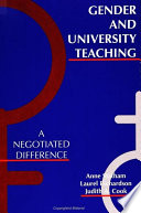 Cover of Gender and University Teaching
