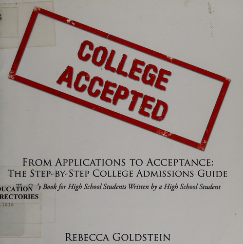 Cover of From applications to acceptance