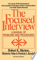Cover of The focused interview
