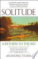 Cover of Solitude a Return to the Self