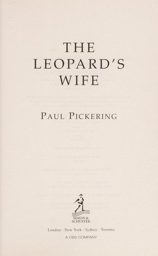 Cover of The leopard's wife