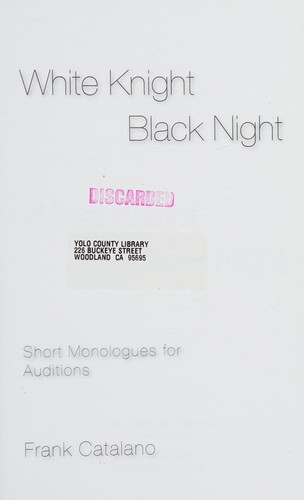 Cover of White knight, black night