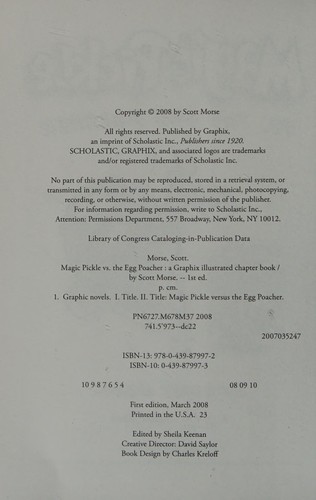 Cover of Magic Pickle vs. the Egg Poacher