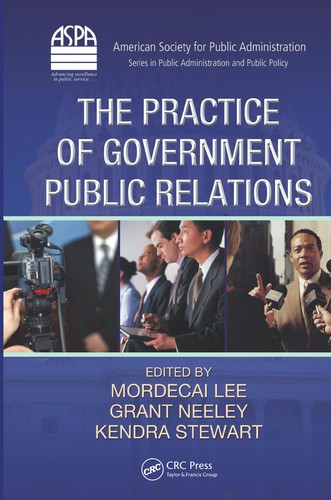 Cover of The practice of government public relations