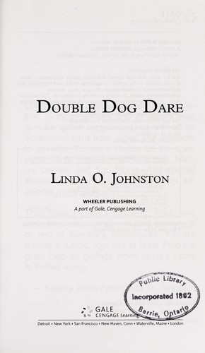 Cover of Double dog dare