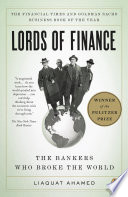 Cover of Lords of Finance