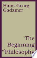 Cover of Beginning of Philosophy