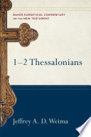 Cover of 1-2 Thessalonians (Baker Exegetical Commentary on the New Testament)