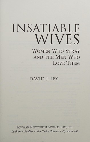 Cover of Insatiable wives