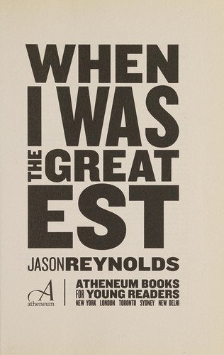 Cover of When I was the greatest