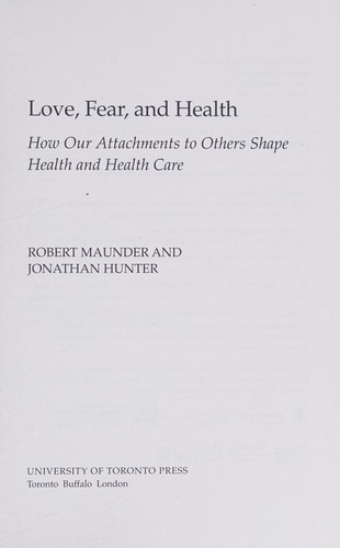 Cover of Love, Fear, and Health