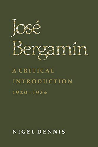 Cover of José Bergamín