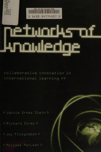 Cover of Networks of Knowledge